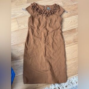 Just Taylor midi dress brown womens 8